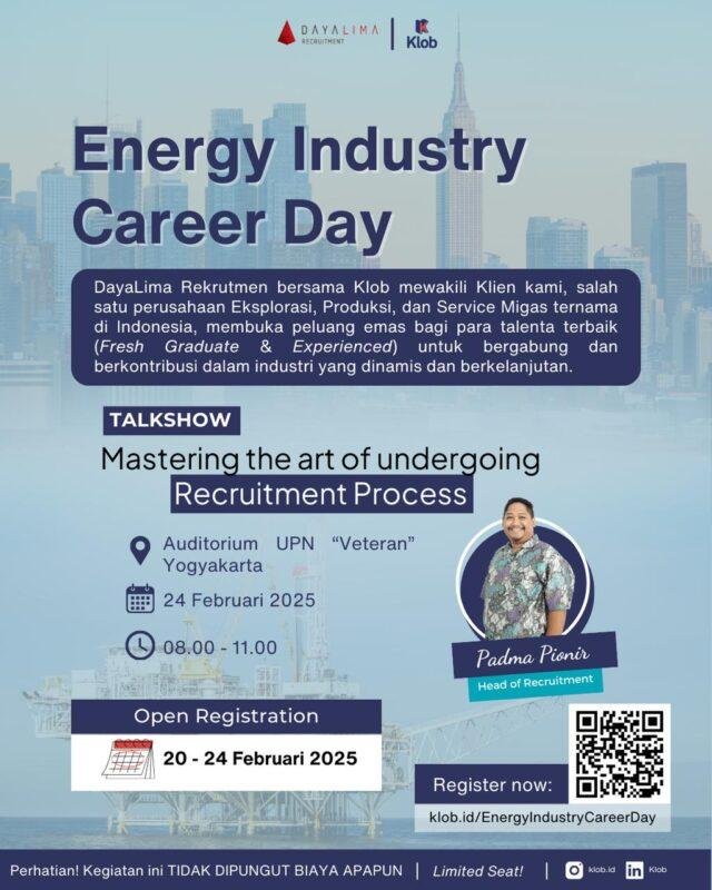 Job Fair Energy Industry CareerDay Banner