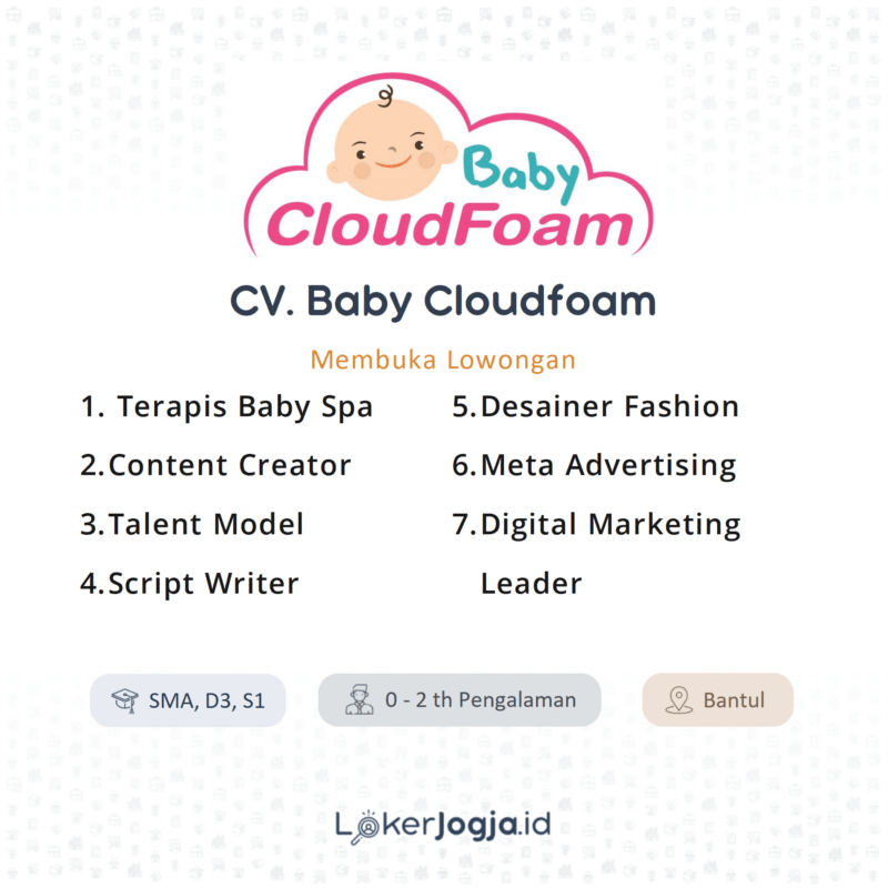 CV. Baby Cloudfoam