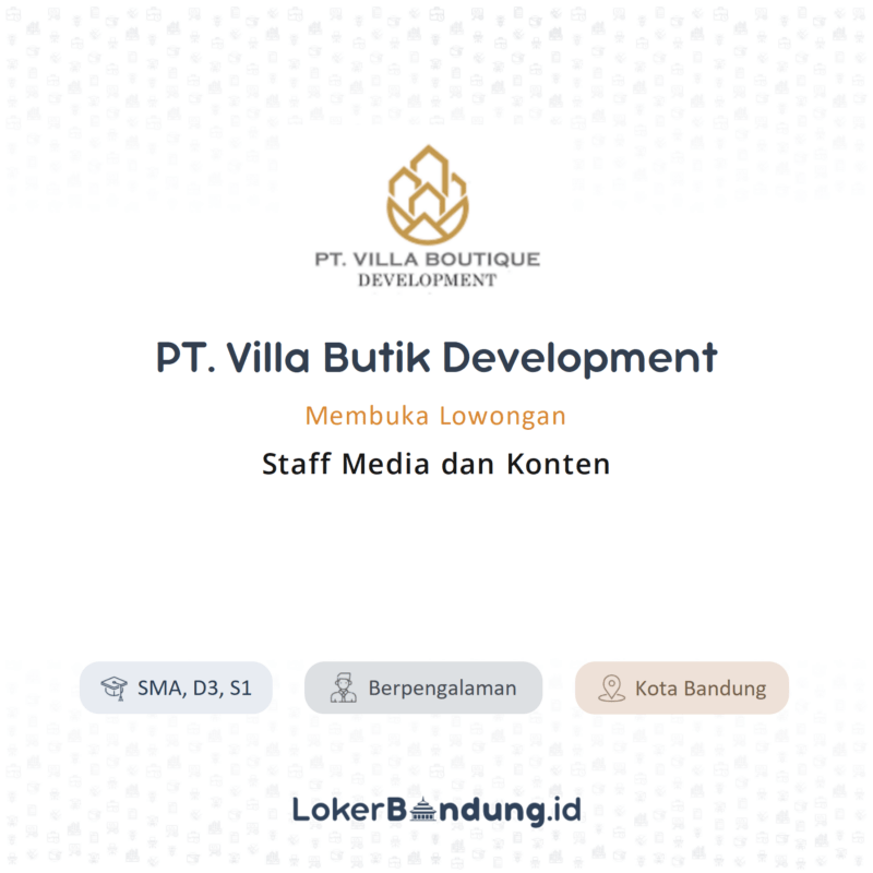 PT. Villa Butik Development