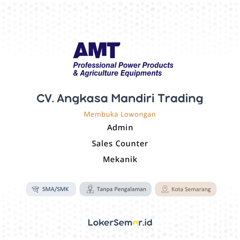 CV. Angkasa Mandiri Trading