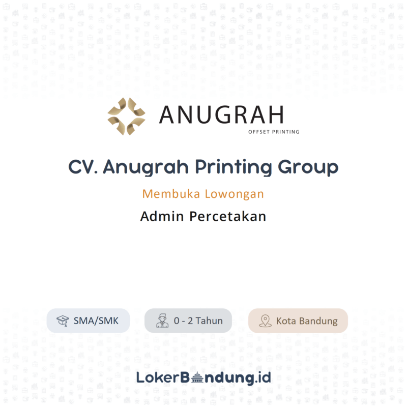 CV. Anugrah Printing Group