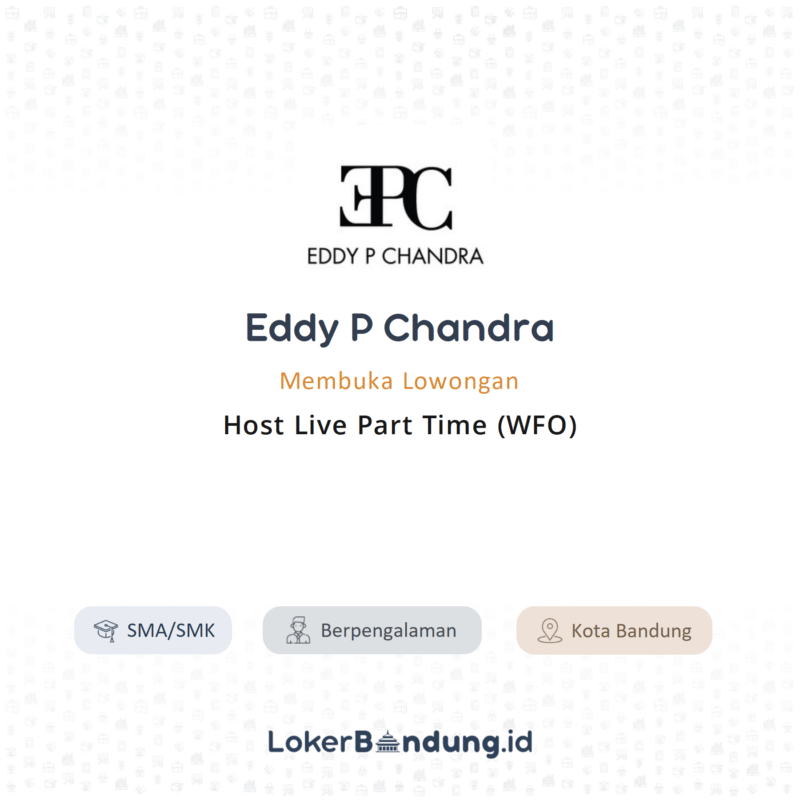 Eddy P Chandra