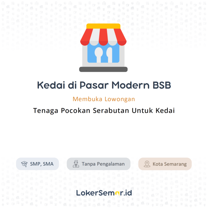 Kedai di Pasar Modern BSB