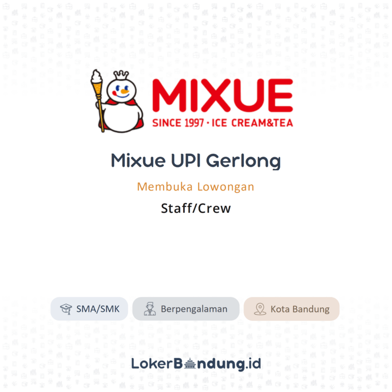 Mixue UPI Gerlong