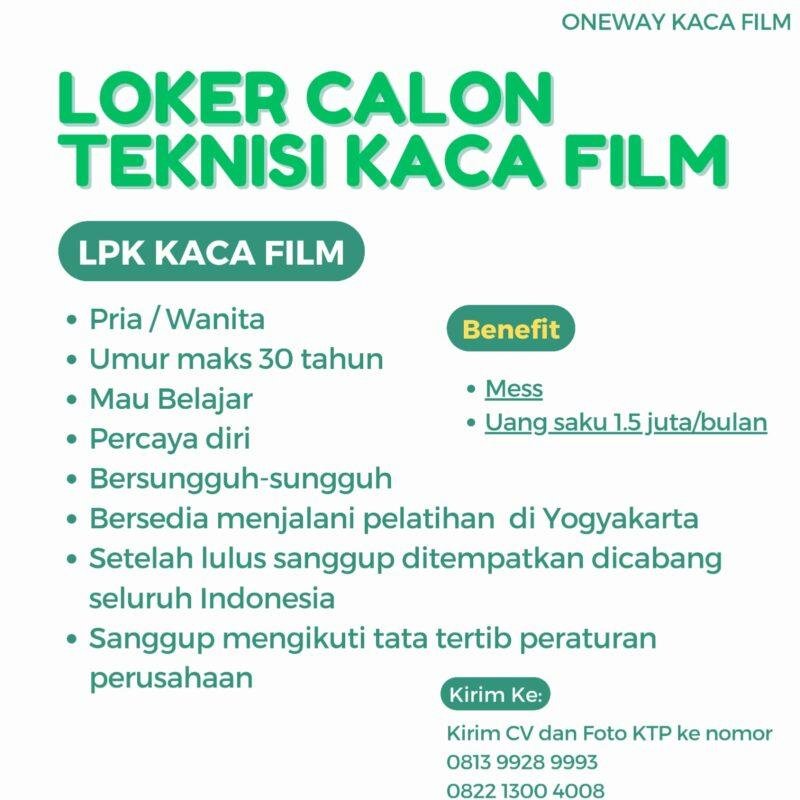 Oneway Kaca Film
