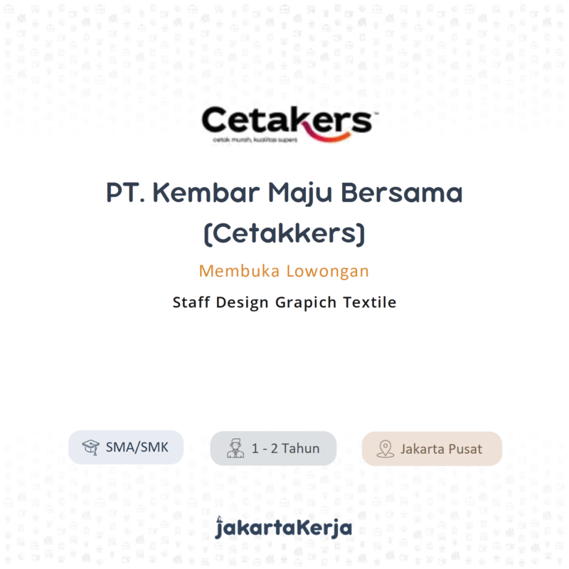 PT. Kembar Maju Bersama (Cetakers)