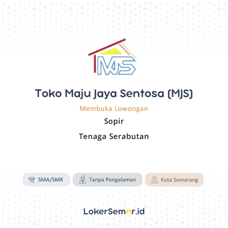 Toko Maju Jaya Sentosa (MJS)