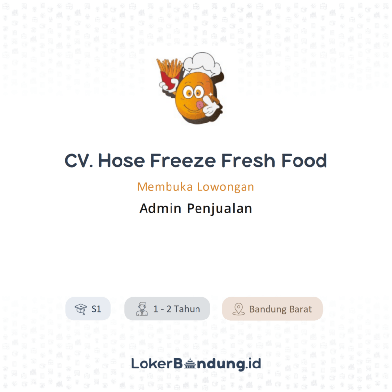 CV. Hose Freeze Fresh Food