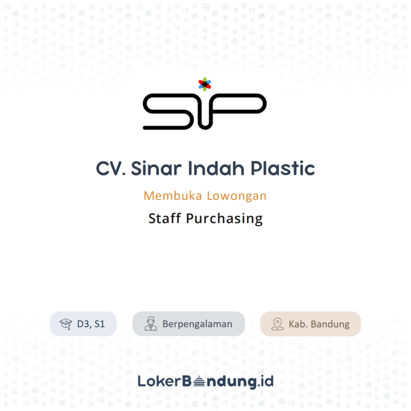 CV. Sinar Indah Plastic