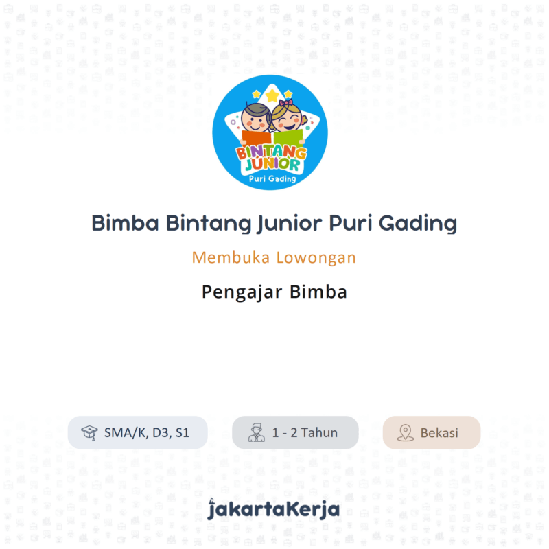 Bimba Bintang Junior Puri Gading