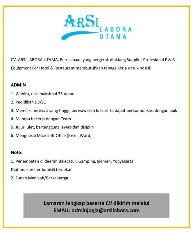 CV. Arsi Labora Utama
