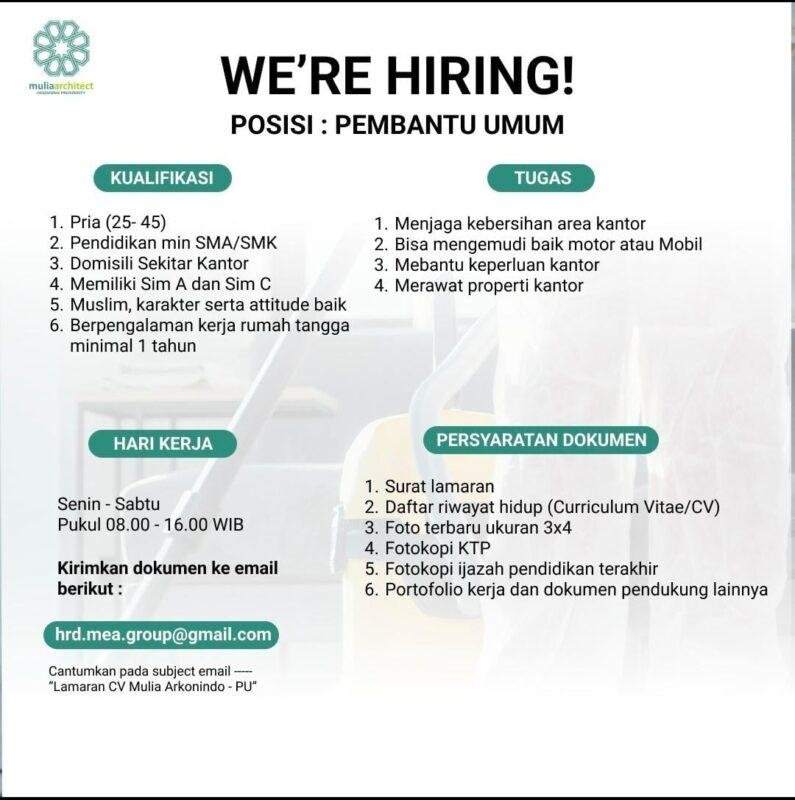 CV. Mulia Arkonindo