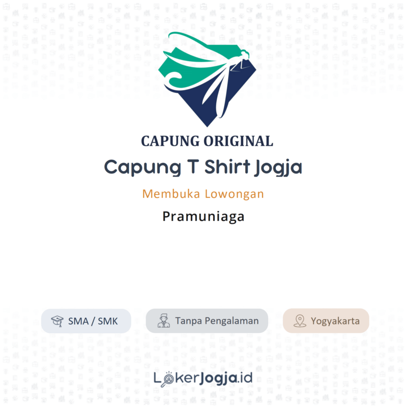 Capung T Shirt Jogja