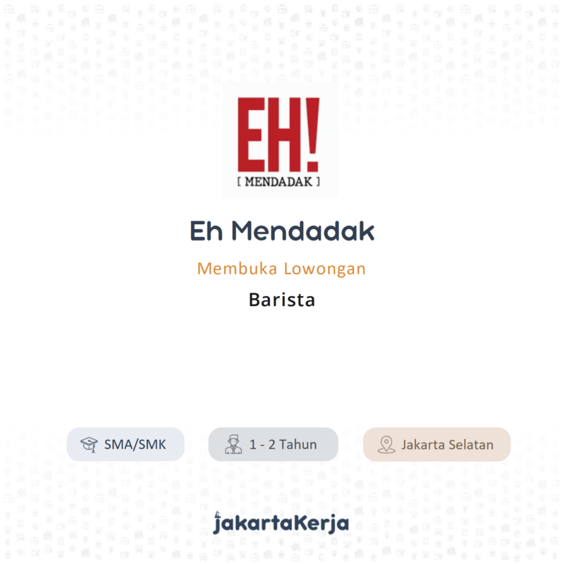 Eh Mendadak