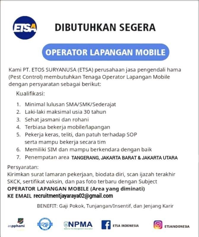 PT. Etos Suryanusa (ETSA)