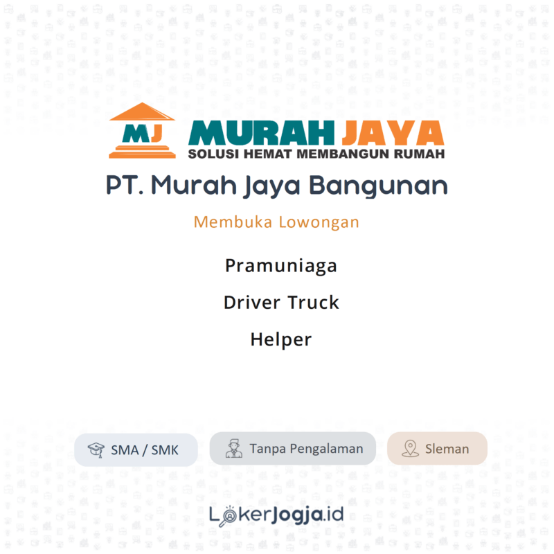 PT. Murah Jaya Bangunan