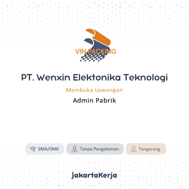 PT. Wenxin Elektonika Teknologi