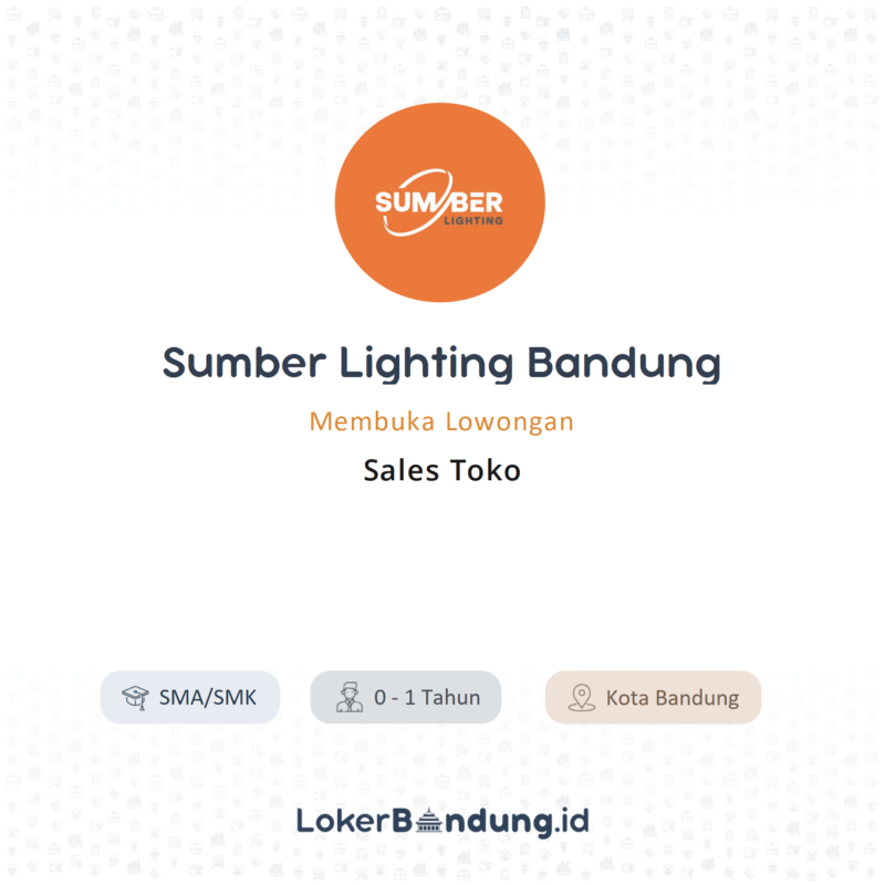 Sumber Lighting Bandung