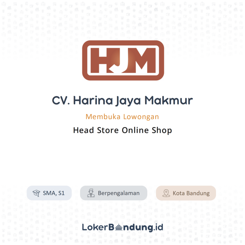 CV. Harina Jaya Makmur