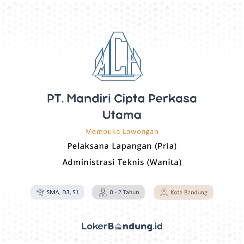 PT. Mandiri Cipta Perkasa Utama