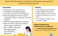 Agro Adhya Bhumi (Anak Pohon)