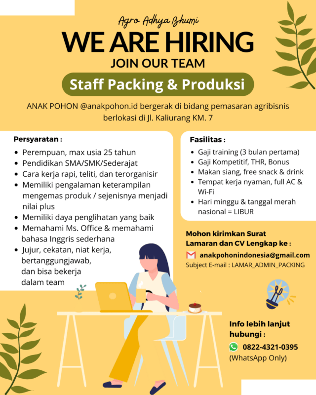 Agro Adhya Bhumi (Anak Pohon)