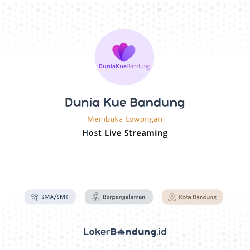 Dunia Kue Bandung