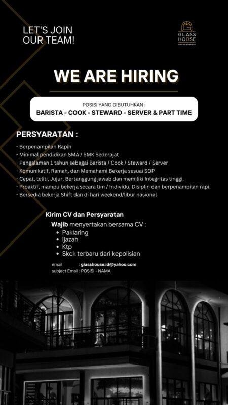 Glass House Resto & Function Hall Sukabumi