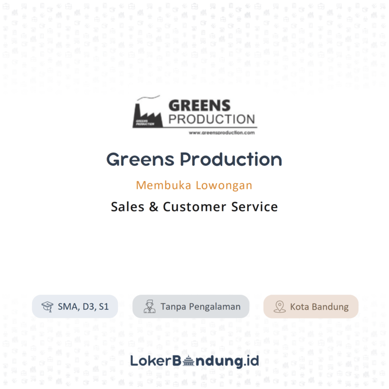 Greens Production