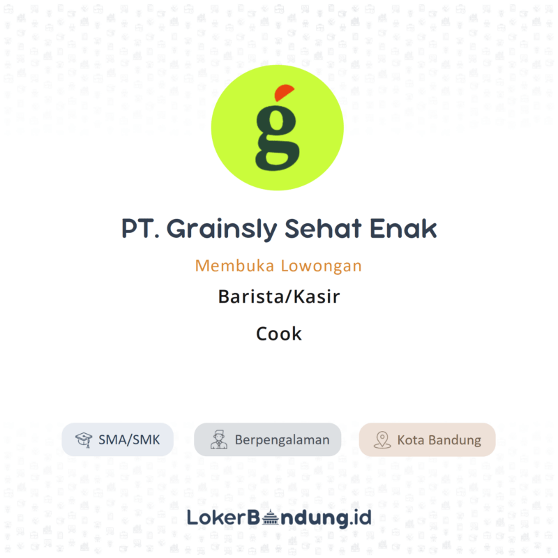 PT. Grainsly Sehat Enak