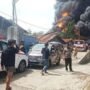 Pabrik Karet Padang Terbakar Parah, Puskesmas Lubeg Siapkan Posko Medis di Lokasi Kejadian