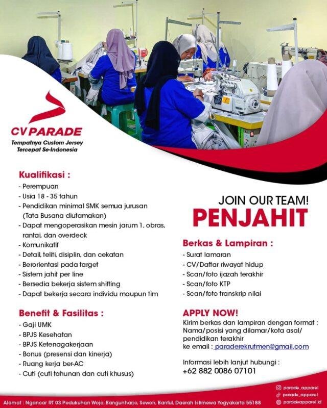 CV. Parade Factory AB