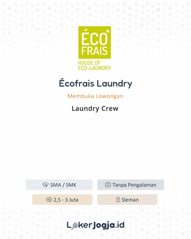 Écofrais Laundry