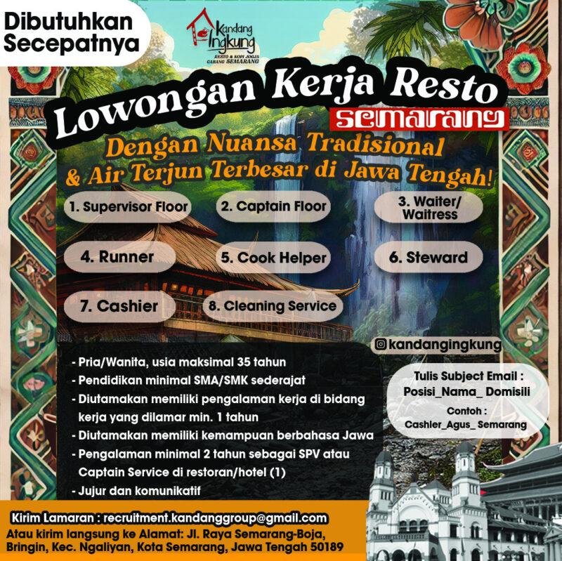 Kandang Ingkung Resto & Kopi Lawasan Semarang