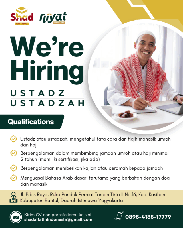 Niyat Umroh & Haji (PT. Shad Alfatih Indonesia)