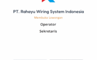 PT. Rahayu Wiring System Indonesia