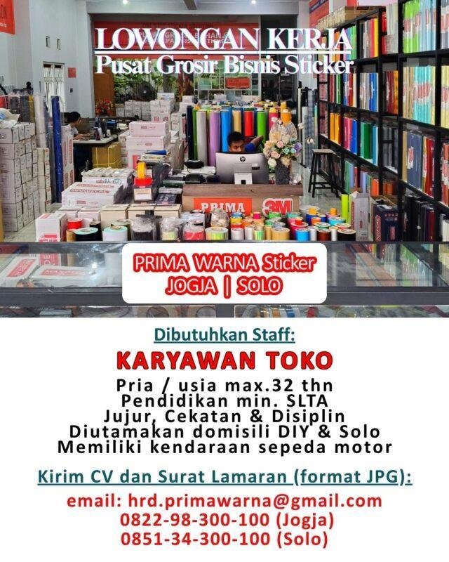 Prima Warna Sticker