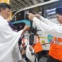 Peluncaran Akhir Kloter Calon Jemaah Haji dari Surabaya ke Tanah Suci