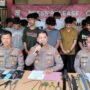 24 Anggota Geng Motor Dicokok di Makassar, Pakai Mobil untuk Bawa Senjata