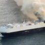 Berita Hangat: Kapal Kargo dengan Mobilnya Terbakar; Polytron Gelar Riset pada MPV Listrik 7-Penumpang