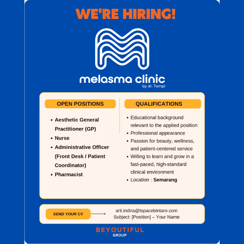 Melasma Clinic by dr. Tompi