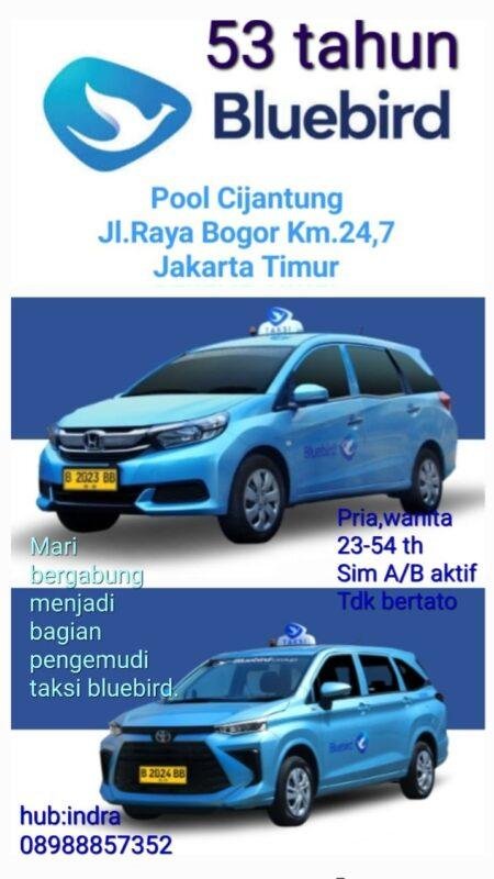 Bluebird Taksi Pool Cijantung