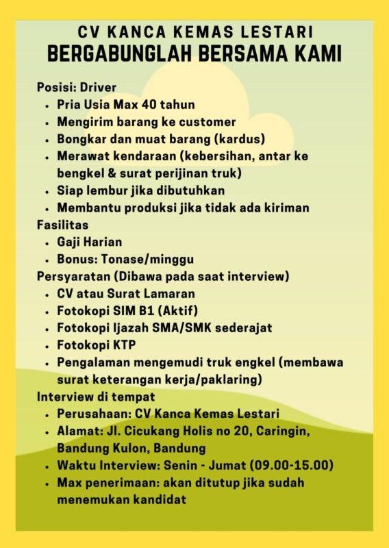 CV Kanca Kemas Lestari