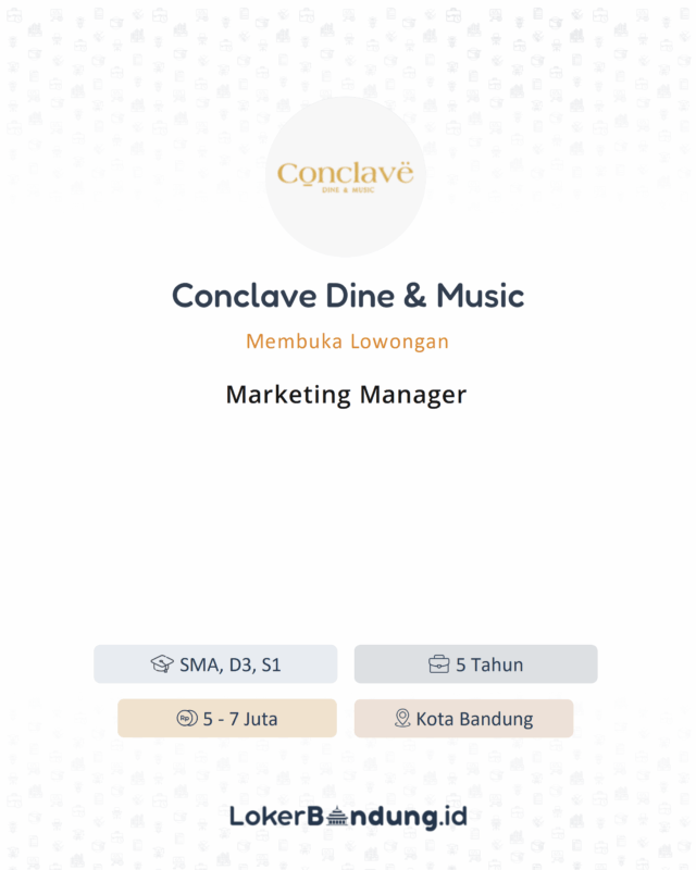 Conclave Dine & Music