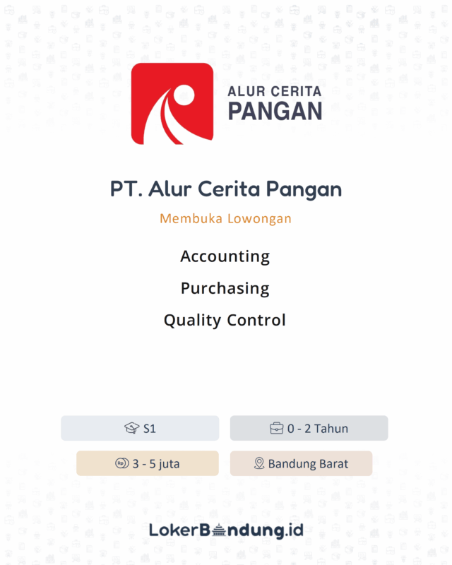 PT. Alur Cerita Pangan
