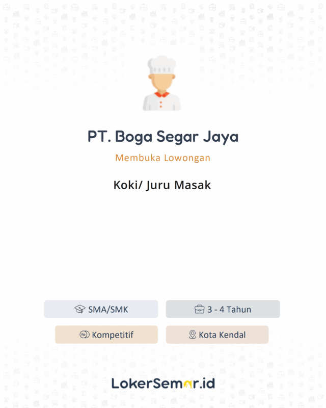 PT. Boga Segar Jaya