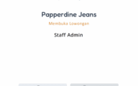 Papperdine Jeans