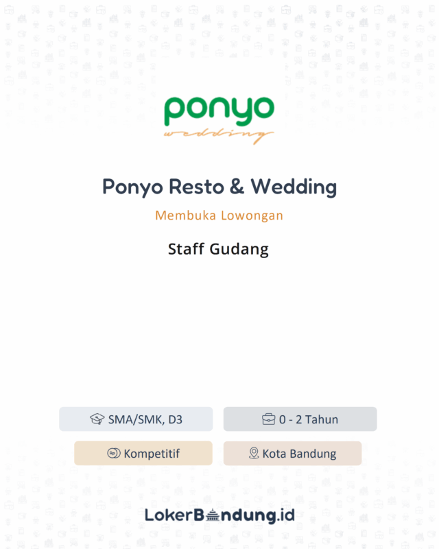 Ponyo Resto & Wedding