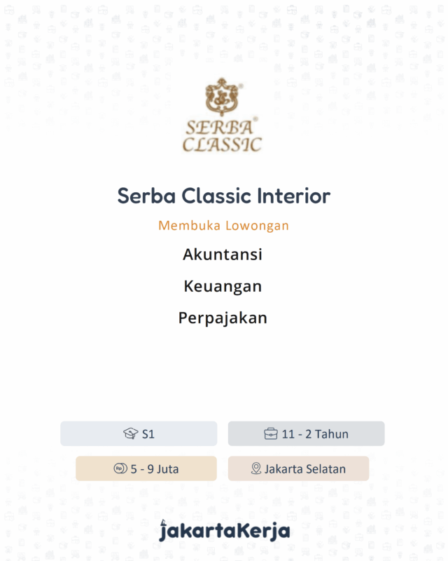 Serba Classic Interior