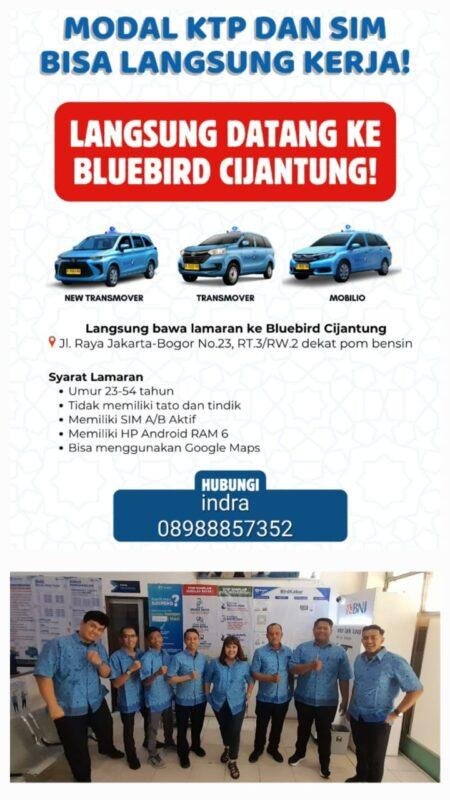 Bluebird Taksi Pool Cijantung